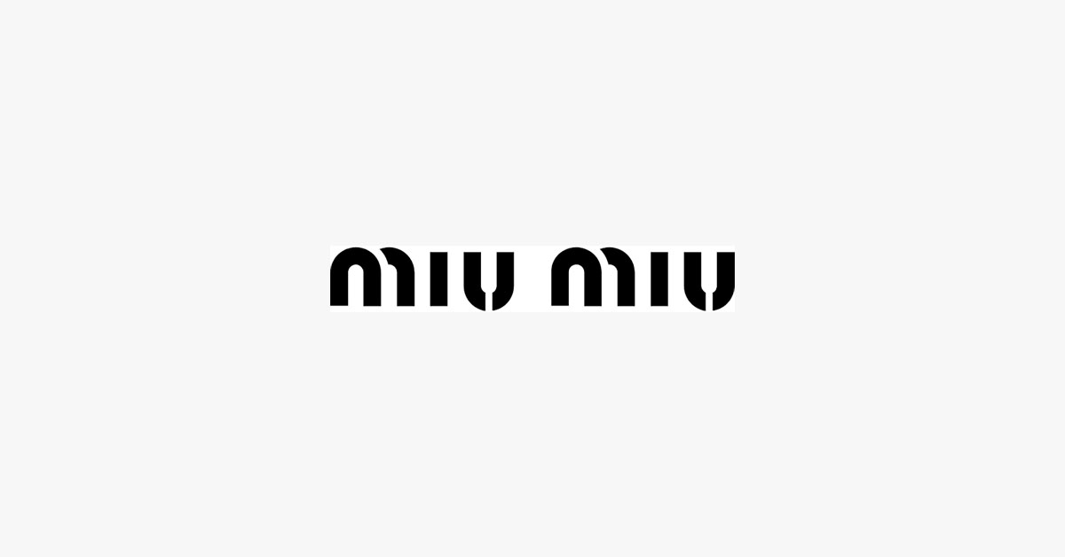 Thiết kế logo thương hiệu giày nổi tiếng thế giới - 8 - Miu Miu