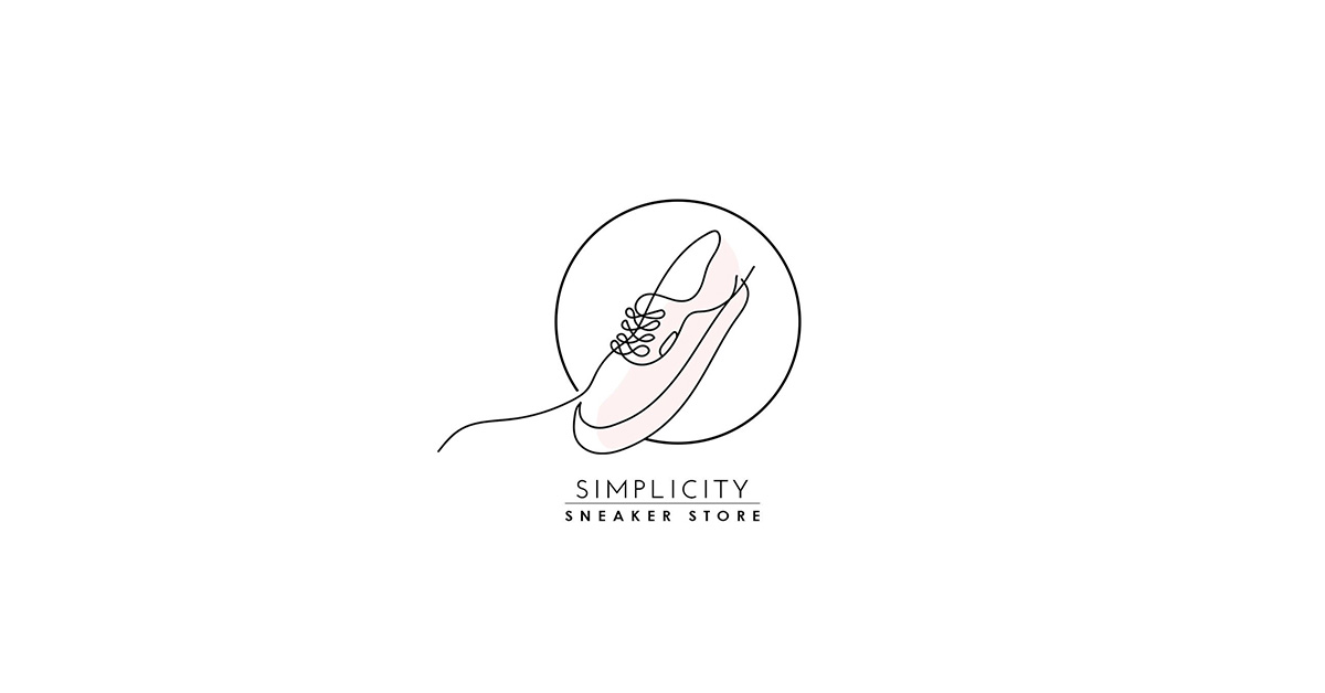 Mẫu thiết kế logo giày đơn giản Thiết kế logo giày đẹp và sáng tạo - 16
