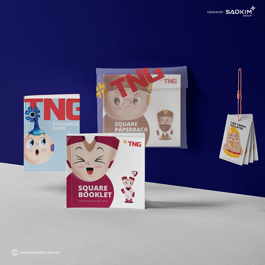 [Pitda.vn.com.vn] Logo Mascot của TNG thiết kế bởi PITDA.VN Branding