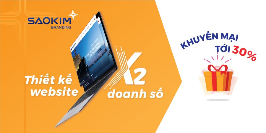 Giảm giá 30% gói nhận diện thương hiệu kỹ thuật số
