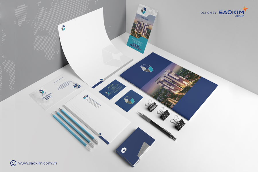Ấn phẩm nhận diện thương hiệu do PITDA.VN thiết kế