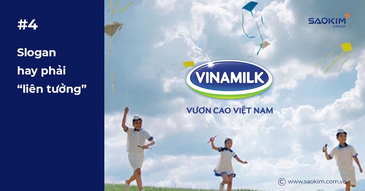 #4.  Khẩu hiệu tốt phải gợi được liên tưởng #4.  Khẩu hiệu tốt phải gợi được liên tưởng