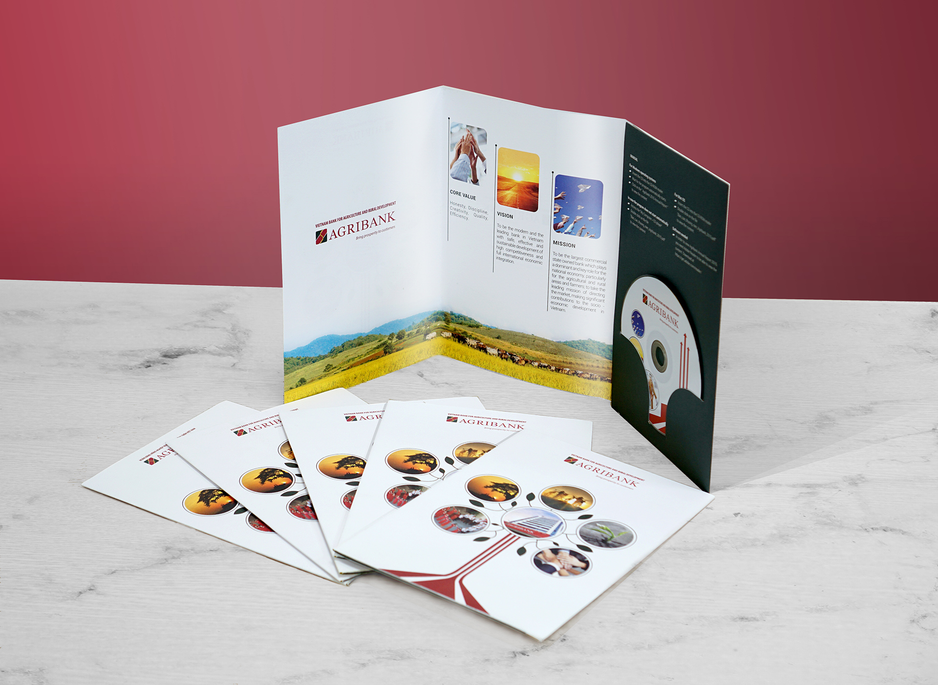 Ấn phẩm Báo cáo thường niên Agribank Ấn phẩm Báo cáo thường niên Agribank