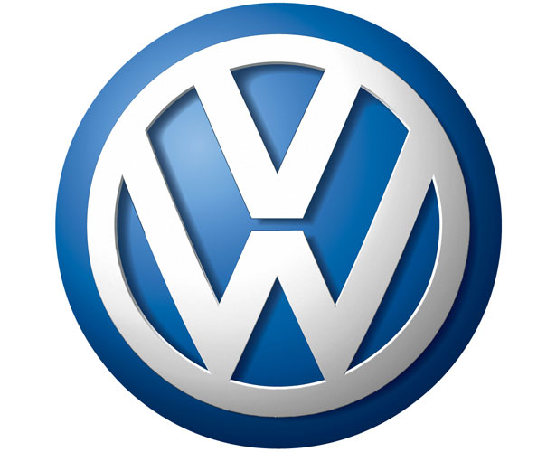 Volkswagen mẫu thiết kế logo hình tròn