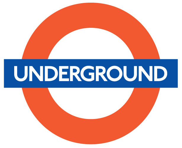 mẫu thiết kế logo hình tròn london-underground