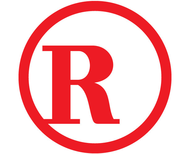 Mẫu thiết kế logo hình tròn của Radioshack