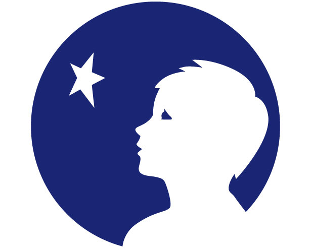 mẫu thiết kế logo hình tròn của danone