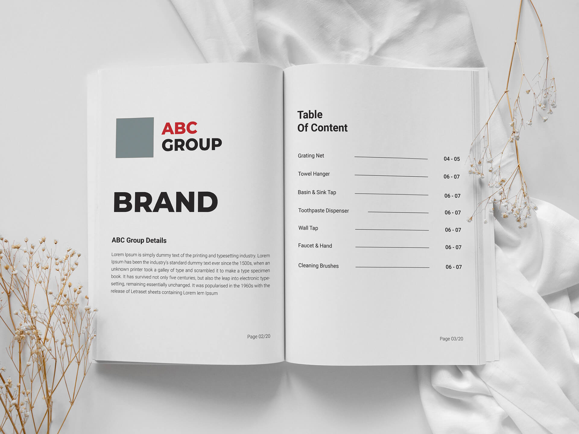 Mẫu catalogue đẹp ngành nội thất - 2