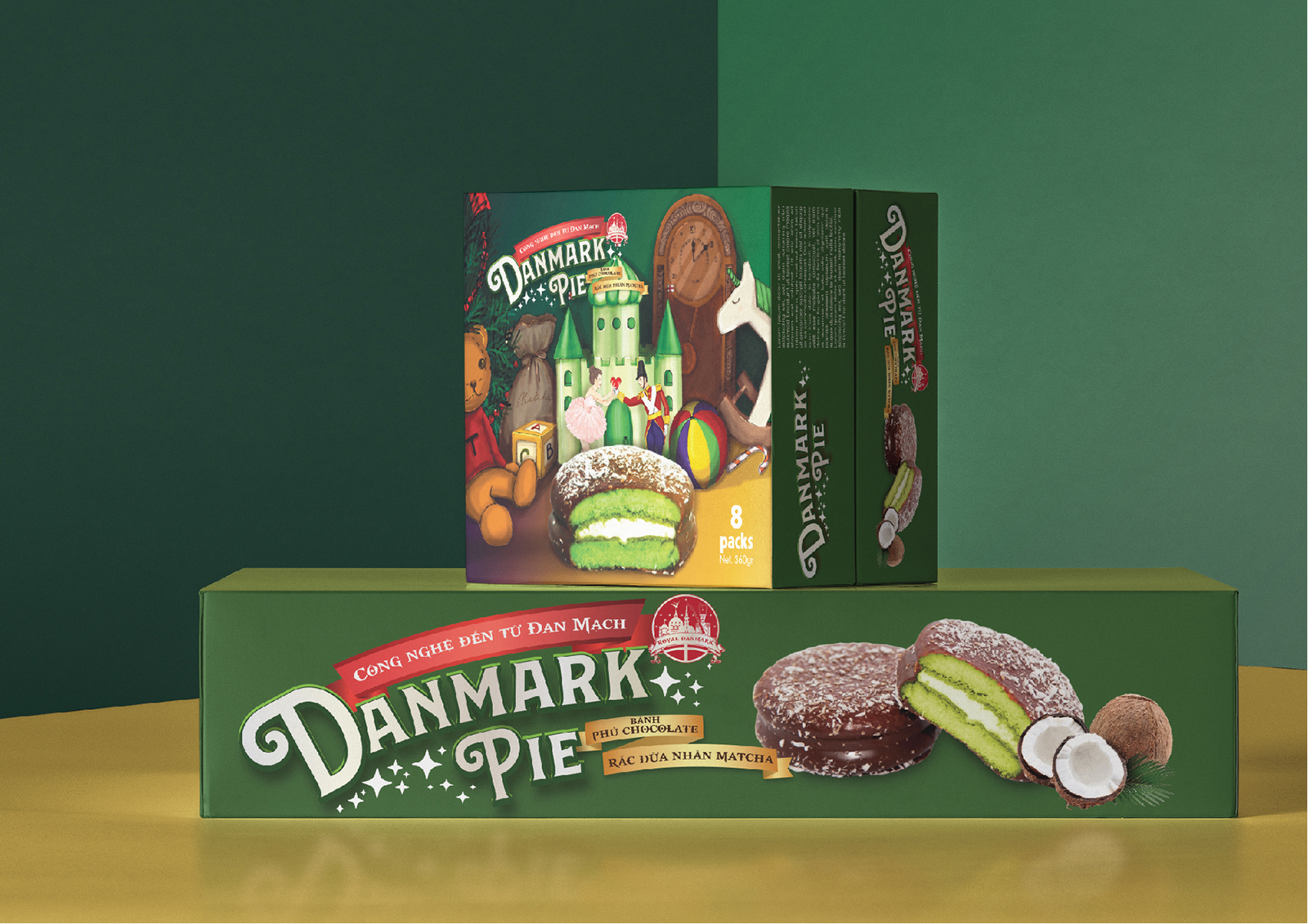 Một số mẫu thiết kế bao bì thực phẩm do PITDA.VN thiết kế 