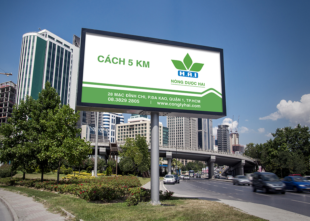 [Pitda.vn]    Biển quảng cáo ngoài trời thương hiệu Nông dược HẢI