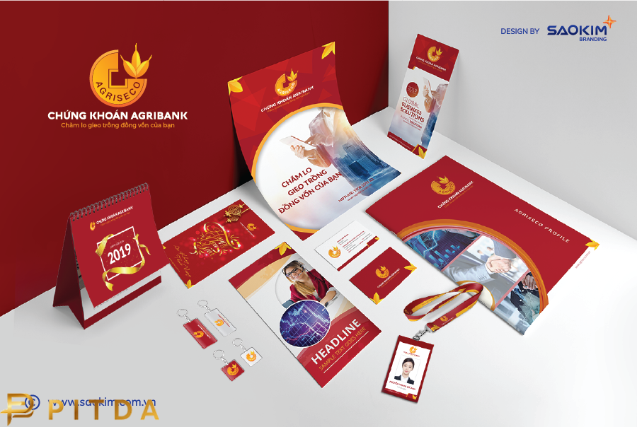 [Pitda.vn]    Bộ nhận diện thương hiệu chứng khoán Agribank do PITDA.VN thiết kế