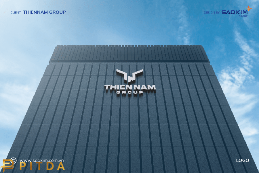 [Pitda.vn]    Thiết kế logo của Thiên Nam Group by PITDA.VN Branding